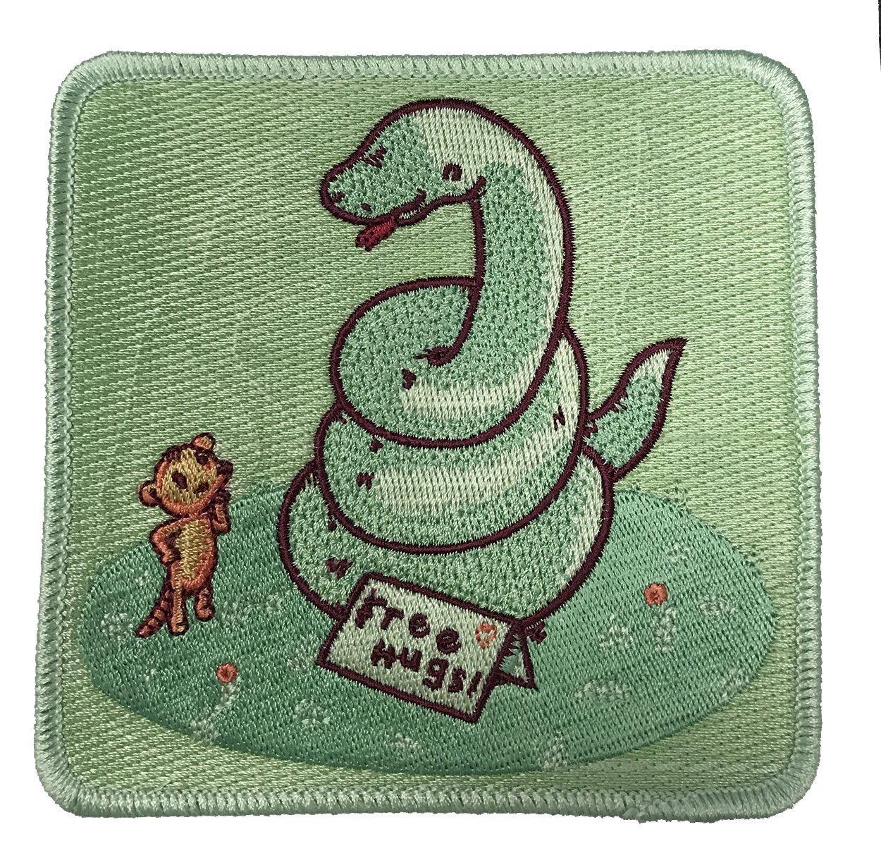 randy otter free hugs 蛇和老鼠 - 熨烫补丁